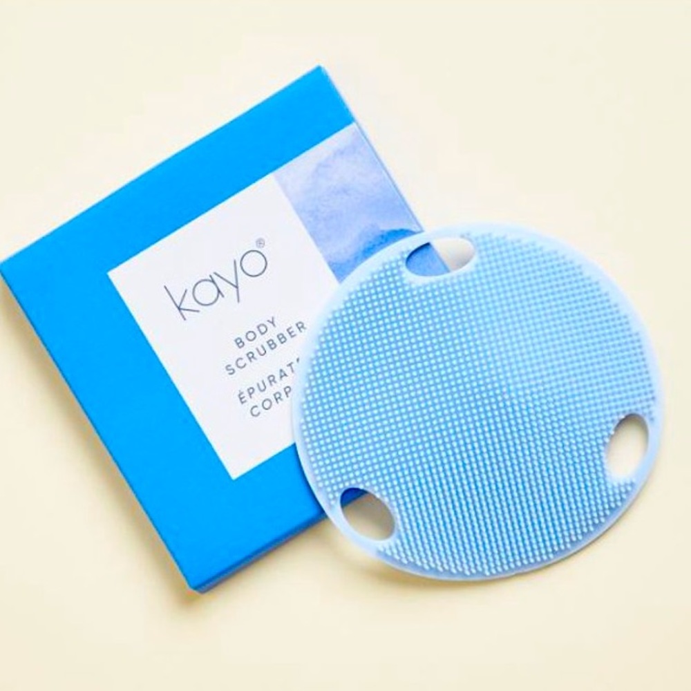 🌸 Kayo Body Scrubber Light Blue 🌸